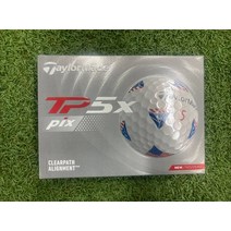 테일러메이드 TP5 X PIX USA 화이트 골프공 5피스, 없음
