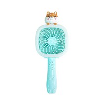어부바 LED 휴대용 선풍기(시바)/무배, 시바 1개
