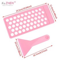 립스틱 충전 트레이 립밤 제작 키트 채움 주걱 빈 튜브 Diy 사용 내추럴 립글로스 만들기, 한개옵션1, 01 Pink A