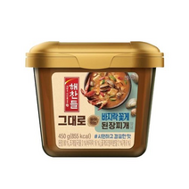 CJ제일제당 해찬들 그대로끓여먹는 된장찌개 450g x 3개입 초간편