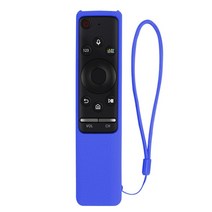 1pc 원격 제어 삼성 스마트 TV 41A BN59-01242A 커버 실리콘 쉘, 01 blue