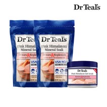 닥터틸즈 엡섬 솔트 450g 2개 + 스크럽 454g 1개 - 핑크히말라얀