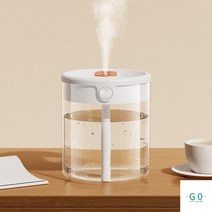 샤오미가습기 에어레스트 아로마오일 탁상용 무드등 원룸 강아지 고양이 차량 책상용 USB, WHITE