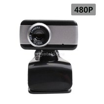 유튜브 줌 웹 캠 방송용 화상 회의 노트북 컴퓨터 카메라 뜨거운 판매 내장 마이크, 480p 2