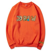 오버핏 맨투맨 빅사이즈 그린 하우스 저스틴 비버 브랜드 남성 캐주얼 후드 스웨트 셔츠