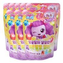 캐치티니핑 젤리 60g 4종 8개 티니핑씰 포함, 방글핑 상큼한 레몬필링젤리 8개