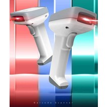 무선바코드 스캐너 QR리더기 재고조사 모바일 쿠폰, 14954W 블루 무선