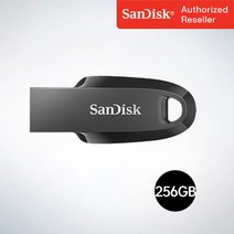 샌디스크 USB메모리 Ultra Curve 울트라 커브 USB 3.2 CZ550 256GB, 256기가