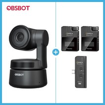 OBSBOT-Tiny AI 4K 전원 PTZ 웹캠 1080p 풀 HD 화상 회의 및 스트리밍 블랙, 05 Tiny AI