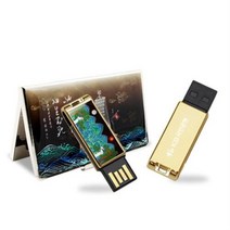 아트박스/이츠 USB 이츠 로트 자개USB+명함지갑 2종 SET 8GB, 단오풍정도(아낙네)