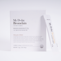 [정품] 리뉴얼 마이디데이 브로멜라인(My D-day Bromelain), 60g, 1박스