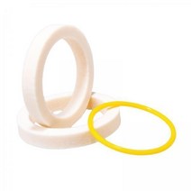 포크 폼 링 2-3개 오일 더스트 스폰지 오일 흡수 링 32mm 적합, 하얀색, 스펀지