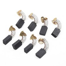 8Pcs 앵글 그라인더 카본 브러쉬 17X10X6mm 블랙 데커 G720 모터 전동 공구, 한개옵션0