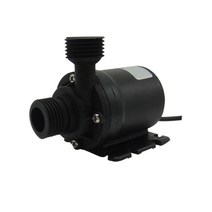 순환모터 수중 온수순환용 보일러 순환용 휴대용 미니 브러시리스 모터 DC 12V/24V 5M 800L/H 냉각 시스, 01 12V