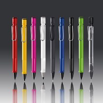 라미 사파리 샤프 하드케이스 0.5mm, 그린, 1개