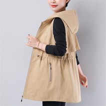 40-50대 중년여성 베스트 후드 조끼 민소매 자켓 빅사이즈 엄마옷 마담옷W20220907013