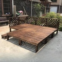앵글 평상 마당 테라스 정원 가족 여름철 테이블 길이 100cm, 1㎡, 길이 100x폭 30x높이 36cm