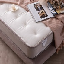 [삼익가구] 딥모어 노블레스 23cm 양모 9존독립매트리스(싱글/슈퍼싱글/퀸/킹), 04. 킹, 베이지