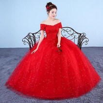 셀프웨딩드레스 2부드레스 대여 무료 맞춤형 볼 가운 레이스 긴 레드 화이트 웨딩 드레스 플러스 사이즈 패션 도매 맞춤식 소녀 dress