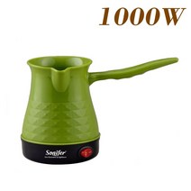이브릭 커피 체즈베 터키식 터키 머신 1000W 여행 냄비 이탈리아 모카 뜨거운 우유 주전자 선물, 없음, 5.SF3524-Green - UK