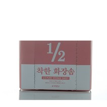어퓨 1/2 착한 화장솜, 120매입, 6개