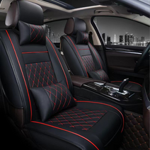 리무진시트 방석 아반떼 스파크 sm3 sm5 소나타 사계절 시트커버, 블랙, 제니븐 SH-791 뒷좌석1p