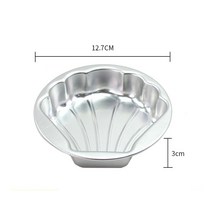 베이킹도구 다이소유산지 샌드위치포장지 미니 케이크 베이킹 금형식품 등급 알루미늄 합금 DIY 컵케익 쿠키 컵 트레이 푸딩 금형붙지 에그 타트 금형오븐용 접시, 20 20