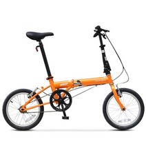 Dahon Java 접이식 미니벨로 클래식 마실용 한강 유산소 라이딩 19, 주황색