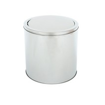 공원 스틸휴지통 무소음 20리터, 단일