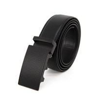 무에뜨 무광 메쉬 소가죽 자동 정장벨트