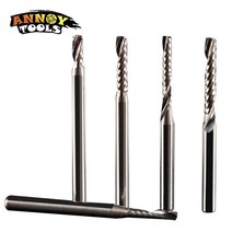 10pcs 드릴 비트 직경 3.175mm CNC 커터 절단 도구 기계 목공용, 02 3.175-17mm-10pcs