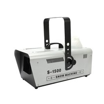 눈만들기 스노우 머신 인공눈 기계 화이트 크리스마스, (와이어 제어) 1500w 기계 + 오일 2 병