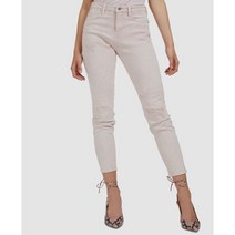 여자게스청바지 225042772172$108 Guess Womens Pink Stretch Distressed Ultimate Skinny Jeans Pants Size 28