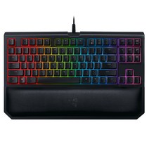 Razer BlackWidow 레이져 블랙위도우 TE 크로마 v2 TKL 텐키리스 기계식 게임용 키보드 그린스위치 클릭식