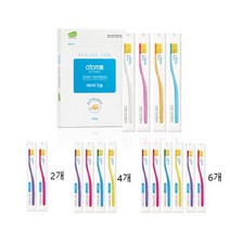 애터미 칫솔, 4개입, 1팩
