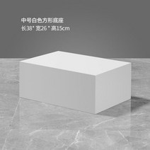 디피용 사각 전시대 피규어 디스플레이 테이블 거실 스튜디오 우드 진열대, 01.M 화이트