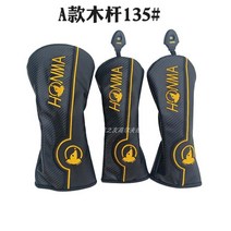 혼마 HONMA 골프채 커버 아이언 드라이버 우드 세트, A타입 우드  1# 3# 5# 세트