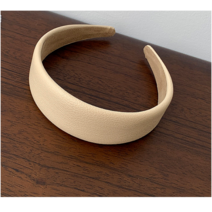 가죽 머리띠 데일리 헤어밴드 볼륨 3color