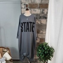 상상그이상 여성용 국내제작 기모 스테이트 롱원피스 빅사이즈 체형커버 포인트 좋은 나염 유니크 가볍고 따뜻한 퀄리티 좋은 집에서 편하게입을 임산부복 가성비 좋은 데일리 원피스