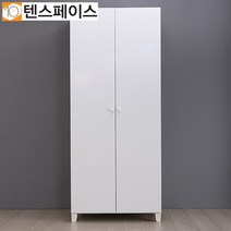 [KT알파쇼핑]텐스페이스 드래스룸시리즈 제이스 800 도어 이불장 JE012, 화이트/화이트