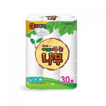 아낌없이 주는 나무 3겹 데코 롤화장지 18m, 30롤, 2팩