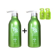 올뉴 플러스 ts 삼푸 500ml+500ml+샘플2장, 500g, 1개