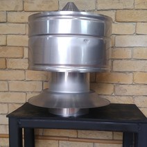 150mm 역풍방지기/스텐연통/ 화목난로 연통 / 벽난로 연통 /보일러 연통/펠렛난로 연통