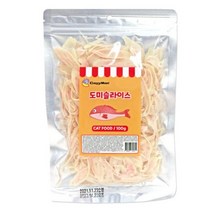 캐티맨 반려동물 도미 맛살 슬라이스 100g, 도미맛, 7개