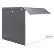 SANOTO-56cm 2 led 조명 박스 스튜디오 라이트박스 접이식 소프트 탁상 촬영 텐트 키트, 04 UK plug