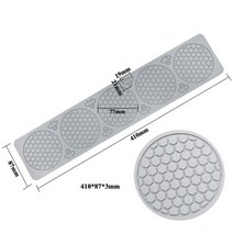 가죽 금형 입체 모양 틀 몰드 드 실리콘 벌집 케이크 레이스 장식 도구 테두리 주방 베이킹, C