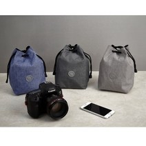 카메라 가방 파우치 DSLR 미러리스 캐논 소니 니콘 후지 라이카 리코, 그레이