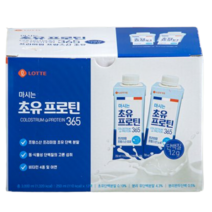 롯데칠성음료 마시는 초유프로틴 365, 250ml, 12개