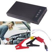 자동차 점프 스타터 멀티 카 스타트 휴대용 10000mah 12v 자동 전원 은행 비상 충전기 자동 배터리 스테이션 부스터 시작 장치 새로운 2022, 하얀