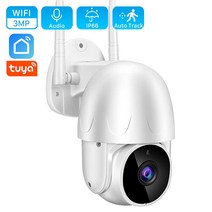 들랑달랑 5MP 미니 무선 보안 IP 카메라 야외 3MP 자동 추적 야간 투시경 홈 CCTV 감시 Tuya 스마트 와이파이, 5MP 128G 카드 추가, 협동사, EU 플러그